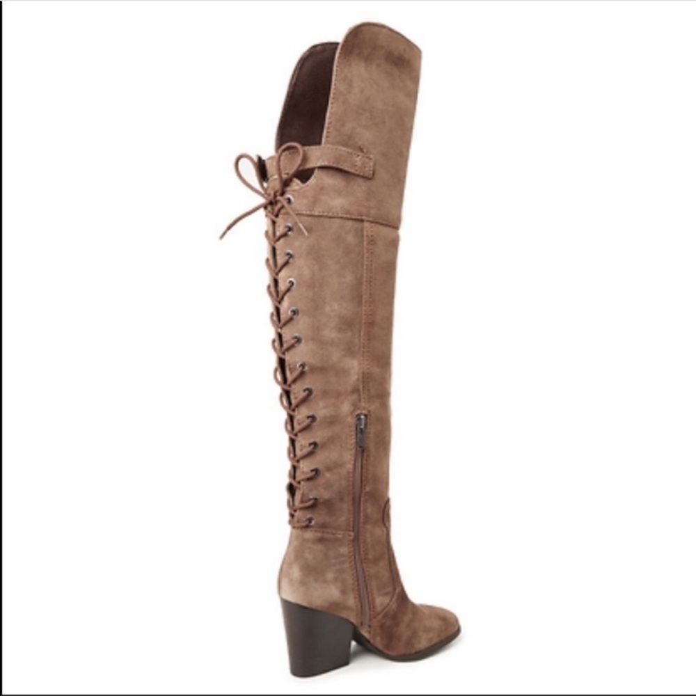 Sam Edelman suede over the knee boots SZ 6